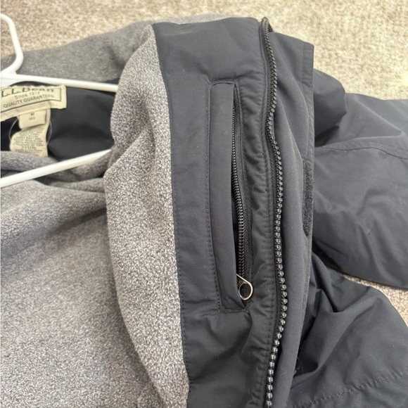 L. L. Bean Men’s Medium Thinsulate Quilted Fleece Lined Winter Jacket Ski Snow - Picture 5 of 10